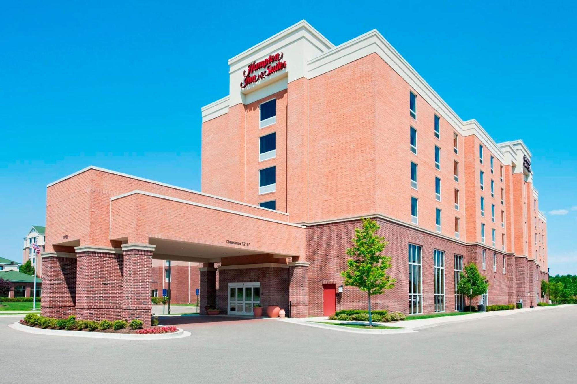 Hampton Inn&Suites Detroit/Airport Romulus Buitenkant foto