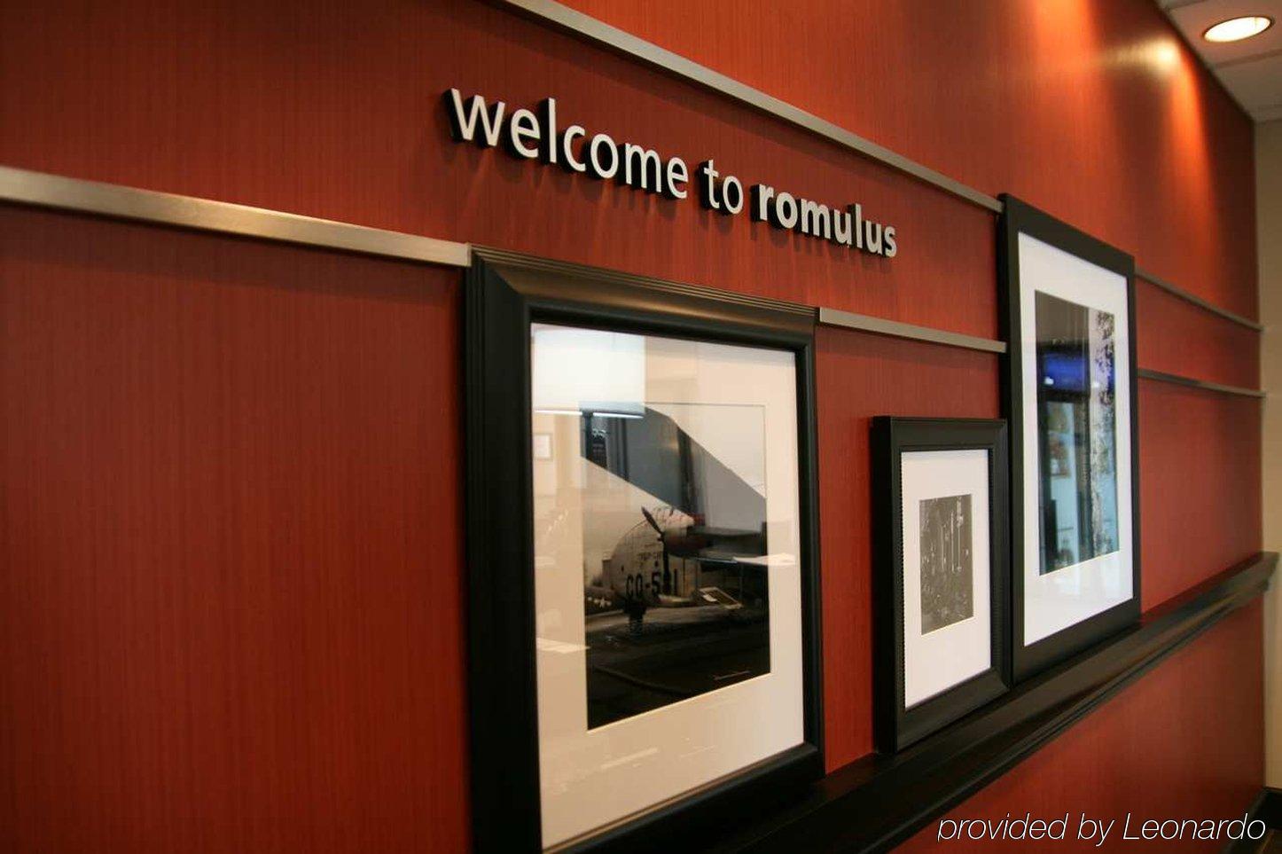 Hampton Inn&Suites Detroit/Airport Romulus Interieur foto